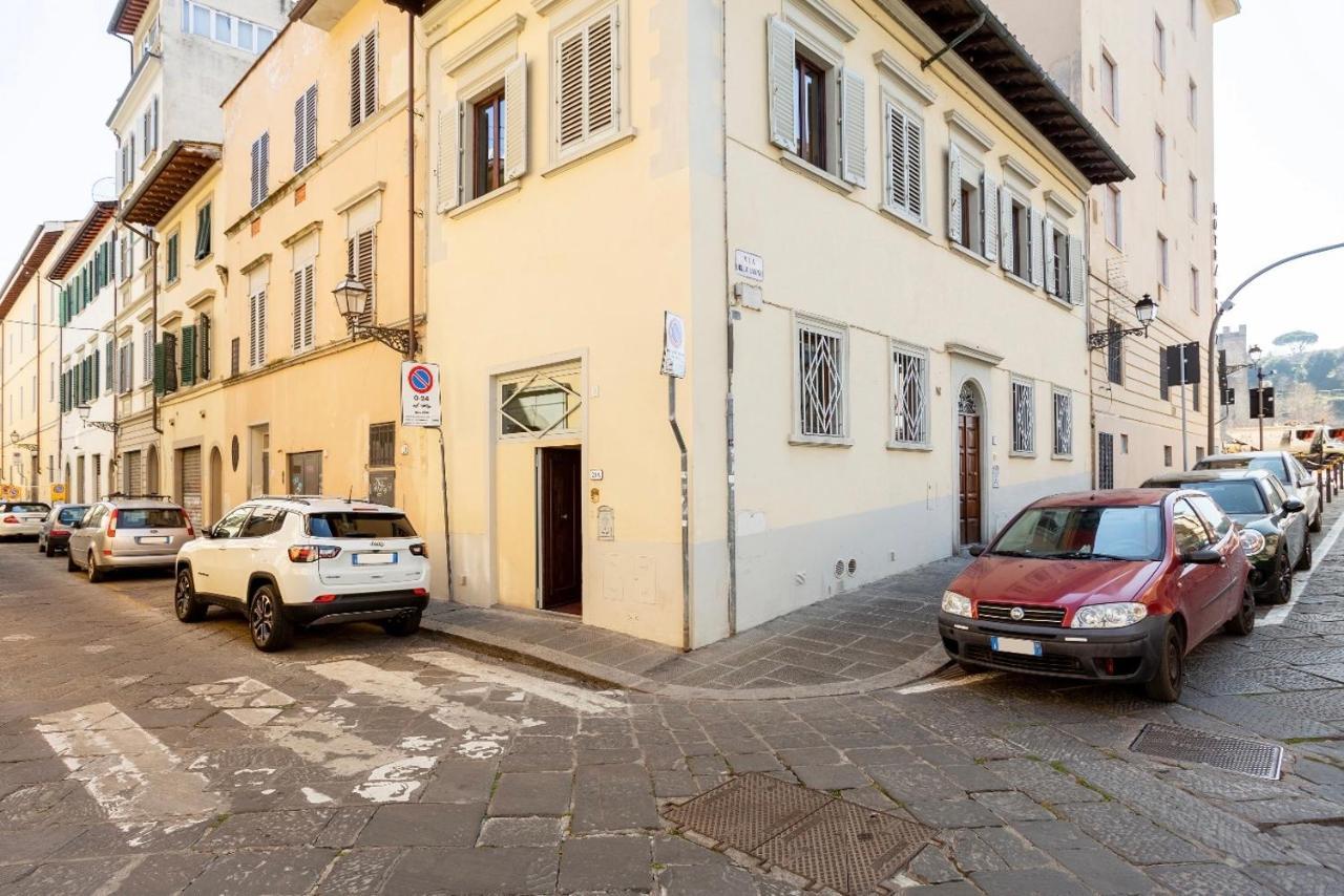 Cozy Classic Italian House Near Santa Croce, On The Lungarno Apartment Firenze Bagian luar foto
